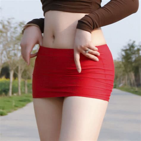 Shiny Mini Skirt Sexy Package Hip Skirt Short Tight Skirt Casual Girls Skirts N Ebay