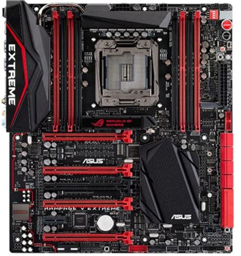 As the extreme part of the name indicates, the r3e is a board for extreme overclockers. Asus RAMPAGE V EXTREME Motherboard - Asus : Flipkart.com
