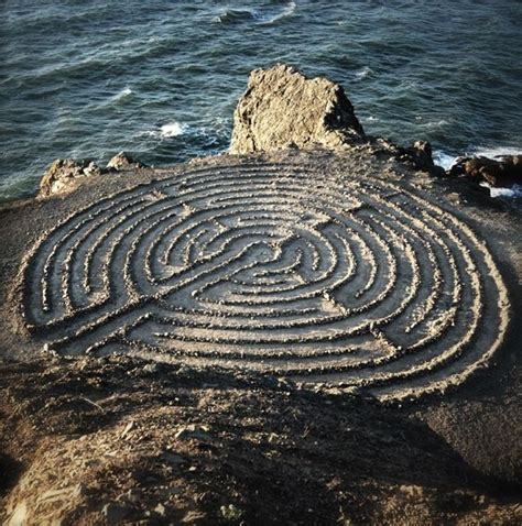 Labyrinth By The Sea 🌀🌊 Labyrinth Labyrinth Maze Labyrinth Design