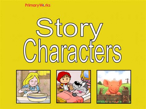 Story Characters Powerpoint Ks1 And Ks2 Story Characters English Lesson