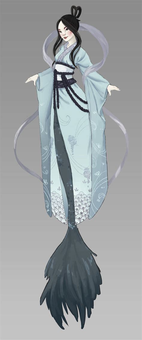 Mermaid Full Body Design By Neko Pinku On Deviantart
