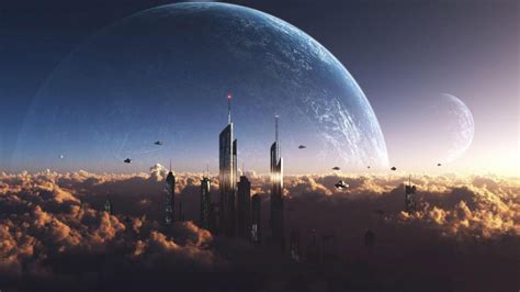 Sci Fi City Wallpaper Travel And World Wallpaper Better