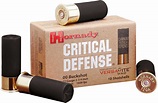 Hornady 12 Gauge Buckshot Critical Defense, 00 Buckshot, 10 Per Box ...
