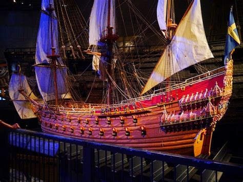 Vasa A 17th Century Warship That Sank Was Recovered And Now Sits In A