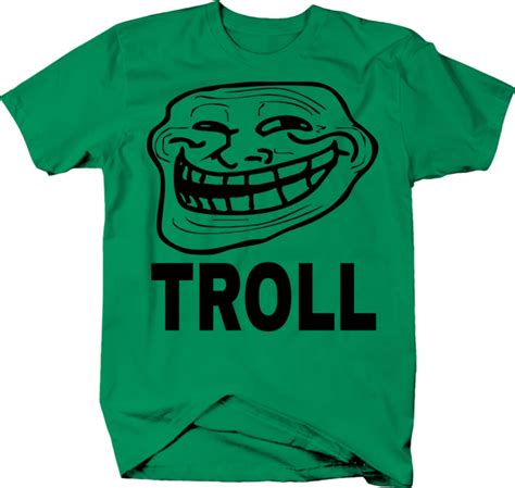 Troll Meme Color T Shirt Ebay