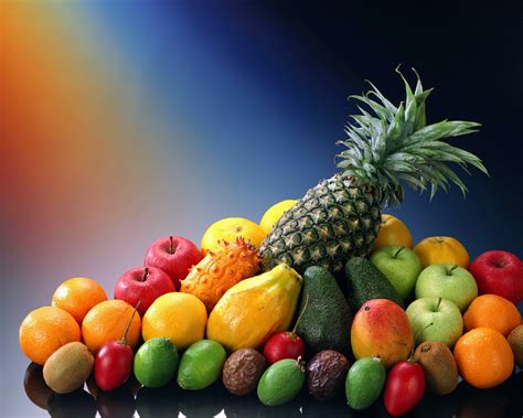 Variety Of Fruits Hd Wallpaper Wallpaper Flare