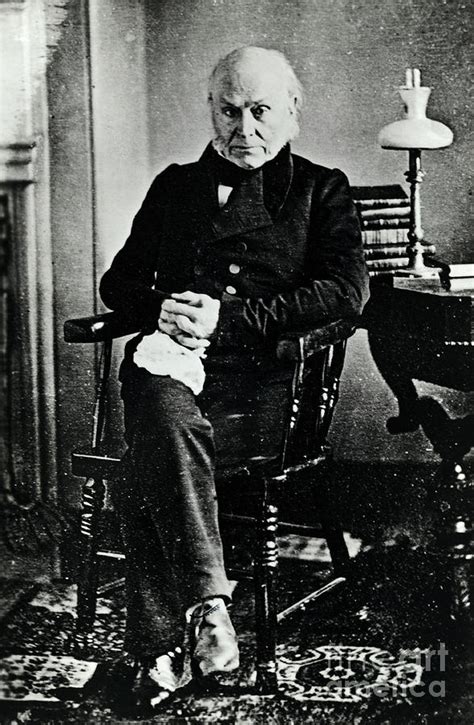 Seated Photo Of John Quincy Adams Photograph By Bettmann Fine Art America