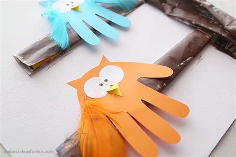 Owl Handprint The Best Ideas For Kids