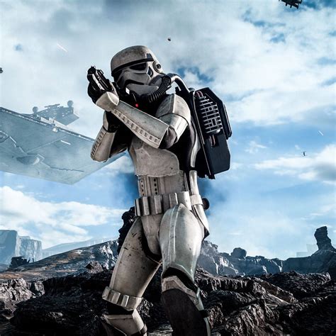 Download Stormtrooper Battlefront Star Wars Tablet Wallpaper