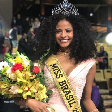 Monalysa Alcântara From Piauí Winner Miss Brazil 2017 Photo Courtesy