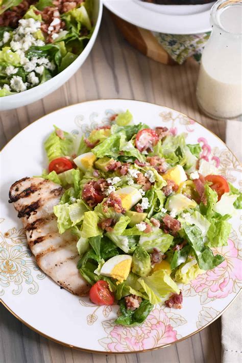 Grilled Chicken Cobb Salad Recipe Mel S Kitchen Cafe