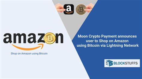 A fork from bee with some added benefits. Moon Crypto Payment announces user to Shop on Amazon using ...