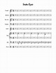 Snake_Eyes Sheet music for Piano, Trumpet (In B Flat), Trombone, Drum ...