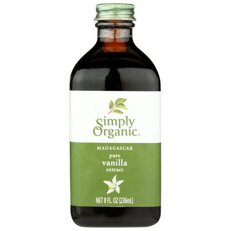 Simply Organic Pure Vanilla Extract 8 Fl Oz