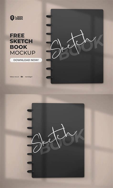 Sketchbook Mockup Free Download Creativetacos