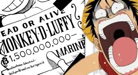 Monkey D Luffy Bounty Wanted Poster One Piece In Vrogue Co