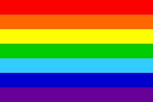 Sie ist das heute weltweit verbreitete symbol der schwulen und lesben. Regenbogenflagge Hintergrund - hintergrund