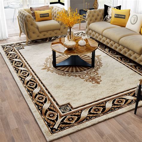 Nordic Soft Luxury Carpets For Living Room Bedroom Bedside Rugs Home