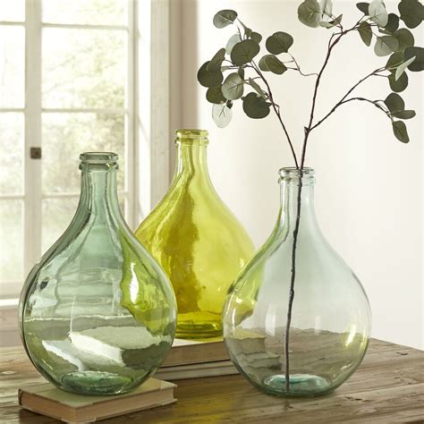 Laurel Foundry Modern Farmhouse European Recycled Glass Marseille Bottle Vase And Reviews Wayfair