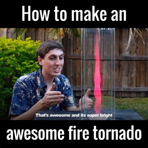 How To Make A Fire Tornado This Diy Fire Tornado Looks Amazing And Is