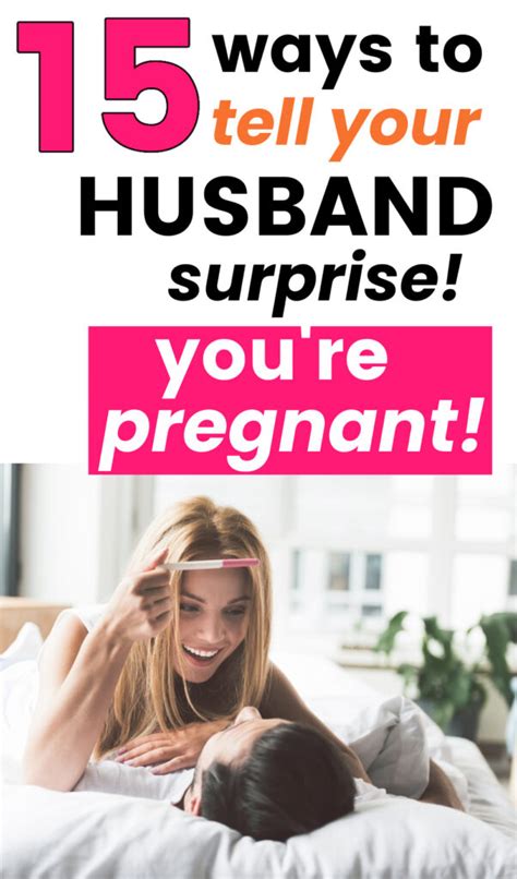 Surprise Pregnancy Announcement Ideas To Tell Your Husband The News