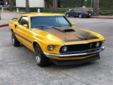 1969 Ford Mustang Mach 1 Vintage Car Collector