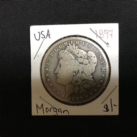 1897 Usa Morgan Silver Dollar New Orleans Minted