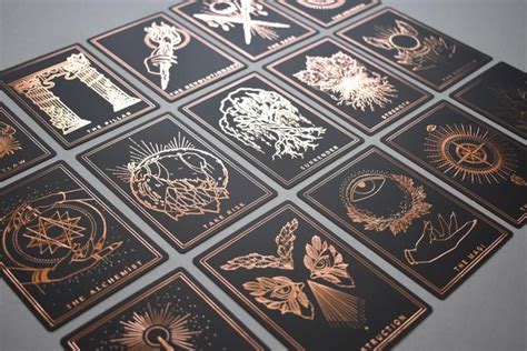Threads Of Fate Oracle Rose Gold Edition Gold Foil Artwork Oracle