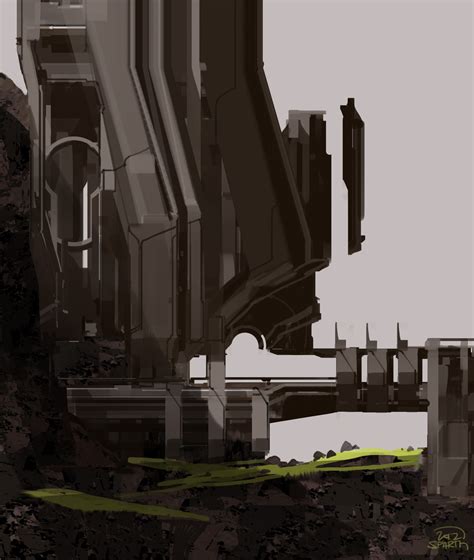 Sparth Side View For A Mp Map Halo 4 Microsoft 343