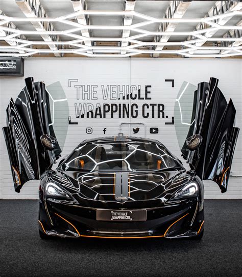 Mclaren 600lt Bespoke Stripe Package Personal Wrapping Project