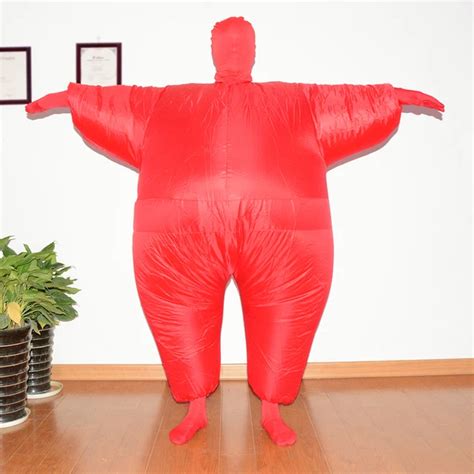 Funny Adult Size Inflatable Full Body Costume Suit Air Fan Operated