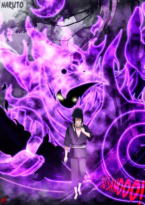 Sasuke Complete Susanoo By Marttist On Deviantart