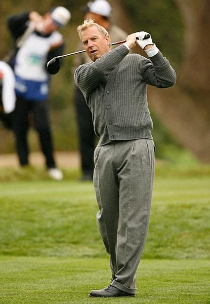 Kevin Costner Notable Celebs At 2011 Pebble Beach Pro Am Kevin