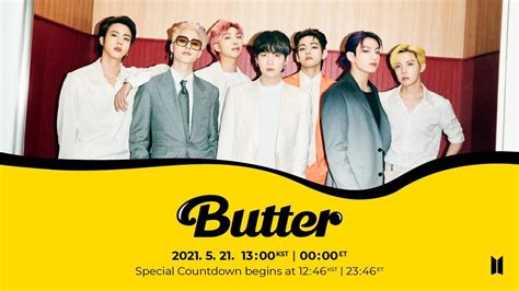 Bts 방탄소년단 Butter Official Mv Youtube Youtube Red Youtube Stars