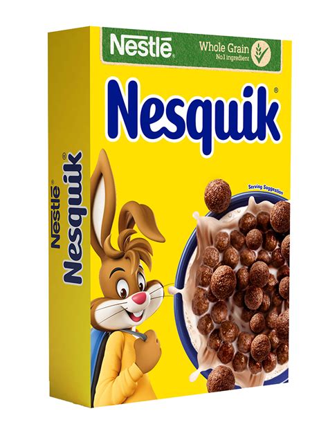 Nesquik® Chocolatey Cereal Whole Grain Nestlé Cereals