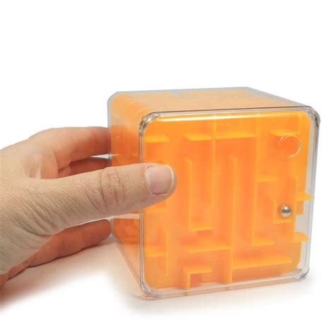 Fidget Toys Cubo Mágico Labirinto 3d Cubo Labirinto Anti Stress