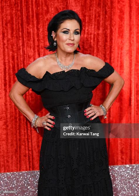jessie wallace attends the british soap awards 2023 at the lowry news photo getty images