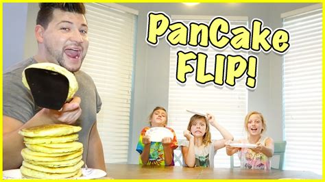 Pancake Flip Challenge Youtube