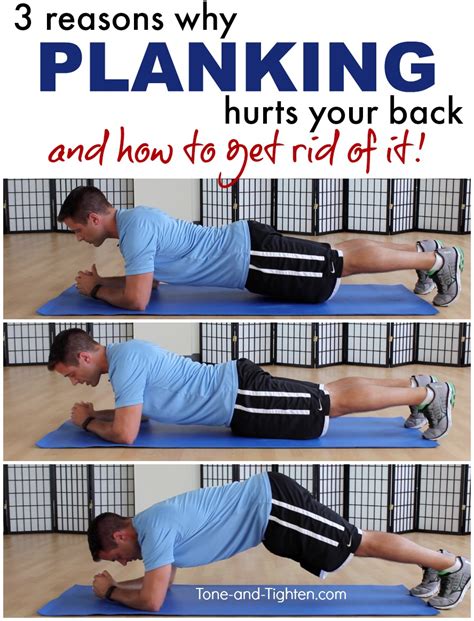 Why Your Back Hurts When You Plank And How To Fix It