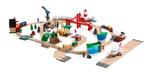Brio Railway World Deluxe Set Toys And Games Wooden Toy