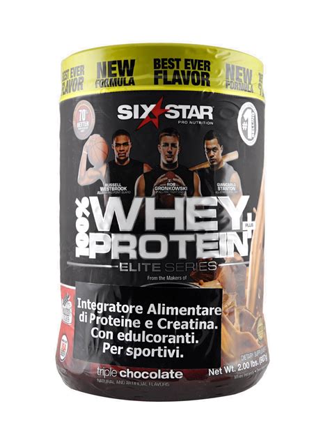 100 Whey Protein Plus Elite Series Di Six Star Pro Nutrition 907 Grammi