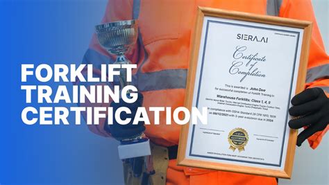 Forklift Training Certification Sieraai