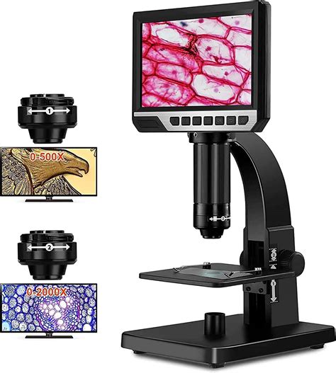 Elikliv Edm11 Lcd Digital Microscope 2000x Biological