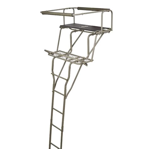 Heavy Duty Two Man Ladder Deer Tree Stand 13 Zincera