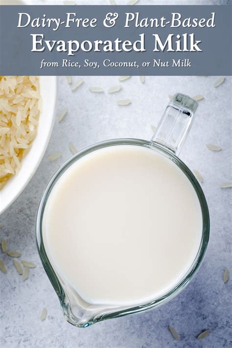 Dairy Free Evaporated Milk Substitute Recipe Easy Versatile