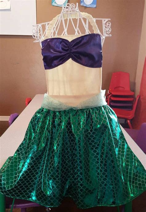 Disney Princess Ariel Dress Up Apron Costume The Little Mermaid