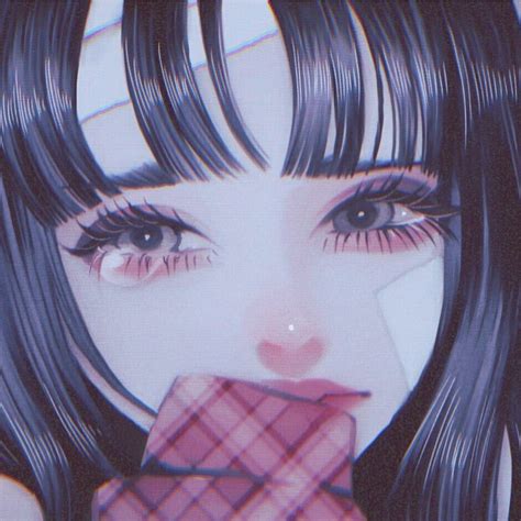 Anime Girl Aesthetic Icon Sad Imageaugmentationwk