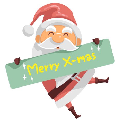 Santa Claus Stickers Free People Stickers