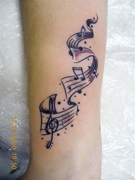 Awesome Music Tattoos Dr Tattoo Wörter Tattoos Tattoo Foto Note
