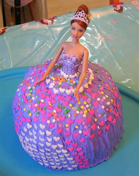 Barbie doll cake for your little kid will make her day special. Princess-o-rama | Barbie birthday cake, Barbie cake ...